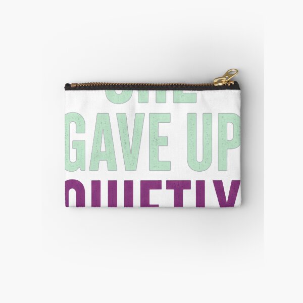 Item preview, She Gave Up Quietly – Minimalist Quote Typography designed and sold by Saraisha Studio.