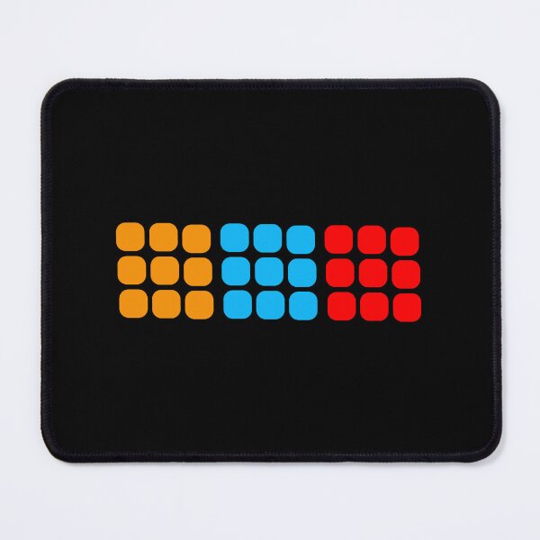 Item preview, 1980's Rubiks Cube Square Cube Blue Yellow Red T-Shirt Sticker  designed and sold by Rolographics1.