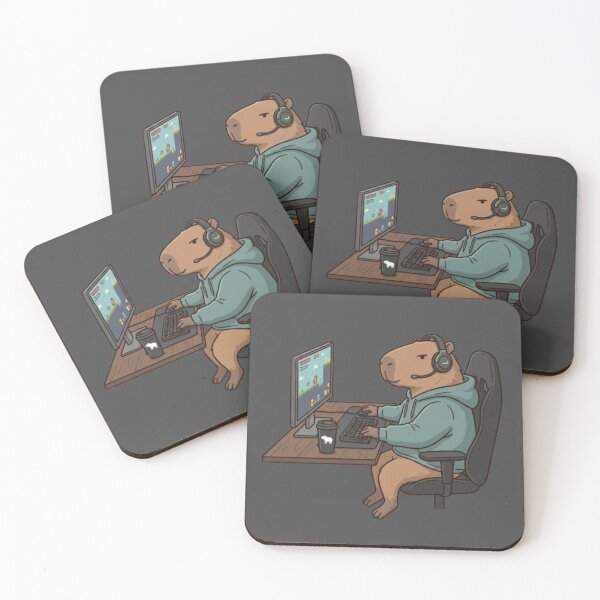 Item preview, Capibara Gamer Profesional designed and sold by LogicLoop.