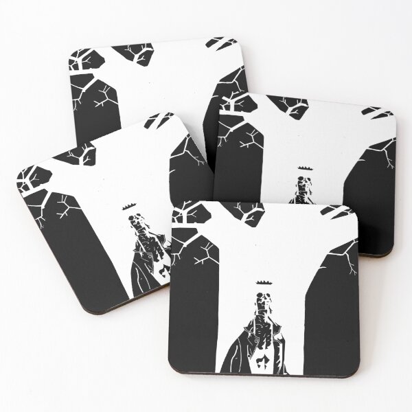 Item preview, The Shadow King: Hellboy Minimalist Tribute - Dark Version designed and sold by BarnBurns.
