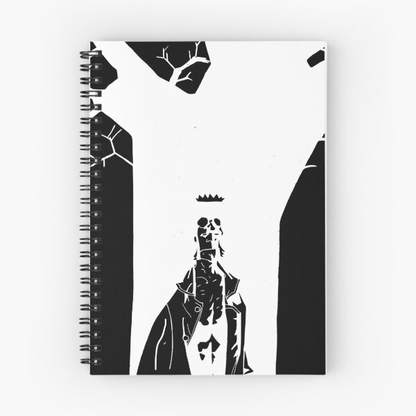 Item preview, The Shadow King: Hellboy Minimalist Tribute - Dark Version designed and sold by BarnBurns.