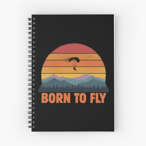 Item preview, Paramotor Sunset Over Mountains designed and sold by ArcticFoxStudio.