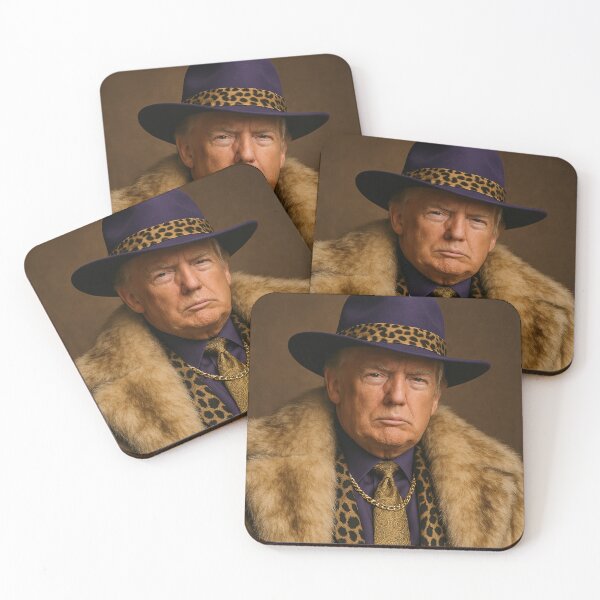 Item preview, Donald Trump Pimp Portrait designed and sold by OtherworldlyIdeas.