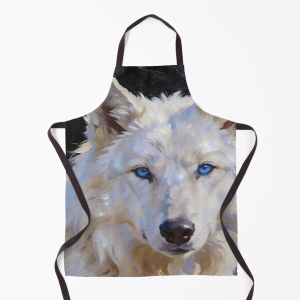 Item preview, Adularia — The Moonstone Wolf Portrait designed and sold by IsabellaBorduasArt.