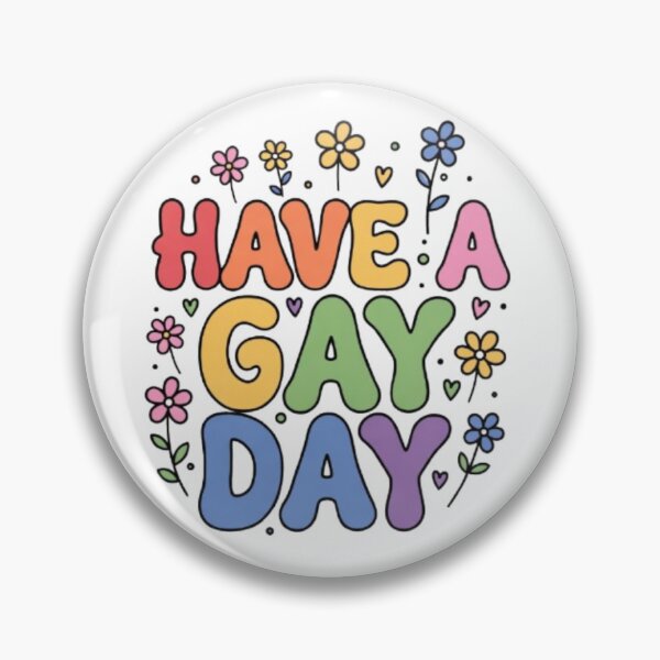 Item preview, Have a Gay Day – Pride Month Rainbow Hearts & Flowers designed and sold by GeoandHome.