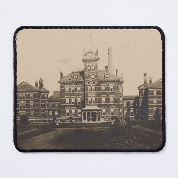 Item preview, Clarinda State Hospital Original Vintage Postcard – State Hospital for Insane designed and sold by GhostlyWorld.