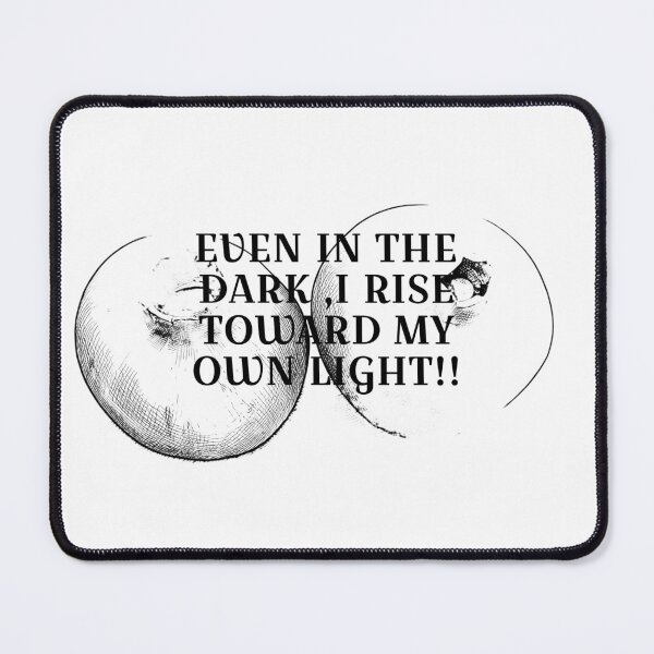 Item preview, Two pomegranate's on black and white colours with strong words designed and sold by wallartofmio.