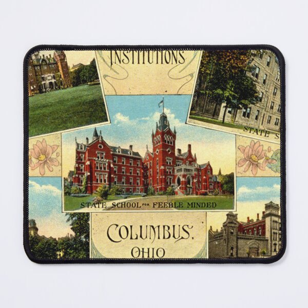 Item preview, Columbus State Hospital Original Vintage Postcard – State Institutions designed and sold by GhostlyWorld.