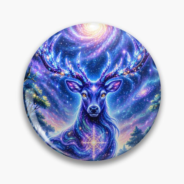 Item preview, The Ethereal Guardian: Galaxy Stag designed and sold by Biaa777.