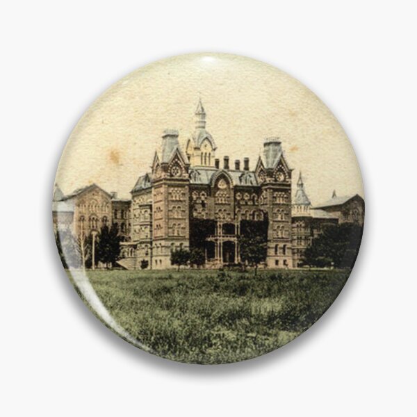 Item preview, Columbus State Hospital Original Vintage Postcard – Ohio State Hospital for Insane designed and sold by GhostlyWorld.