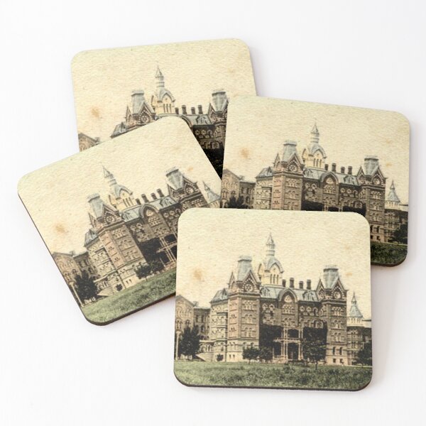 Item preview, Columbus State Hospital Original Vintage Postcard – Ohio State Hospital for Insane designed and sold by GhostlyWorld.