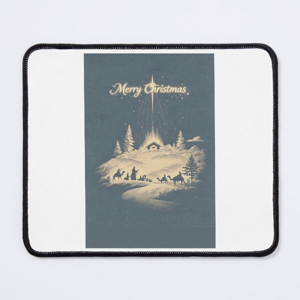Item preview, Traditional Merry Christmas in blue  designed and sold by carlsmart1.
