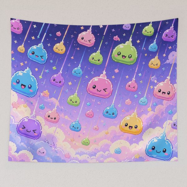 Item preview, Slime Rain designed and sold by LogicLoop.