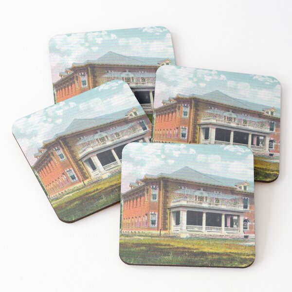 Item preview, Columbus State Hospital Original Vintage Postcard – The AWL Building designed and sold by GhostlyWorld.