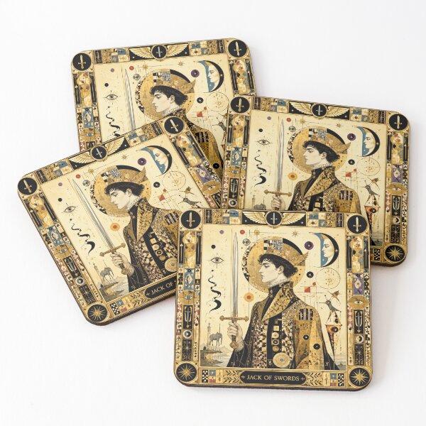 Item preview, The Jack of Swords: The Messenger of Truth designed and sold by Natalia-Vlad.