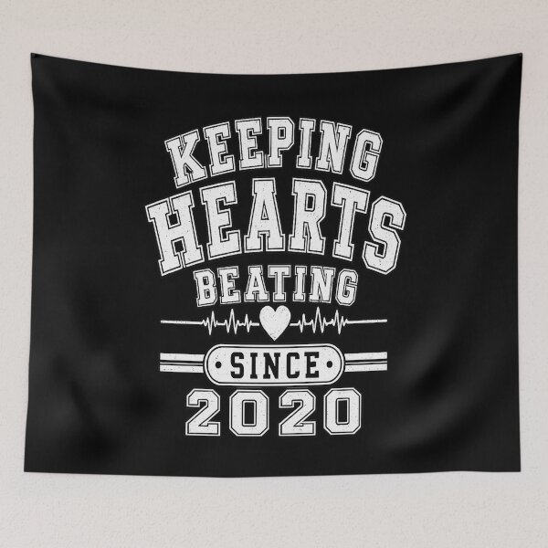 Item preview, Keeping Hearts Beating Since 2020 designed and sold by SavvyKloset.