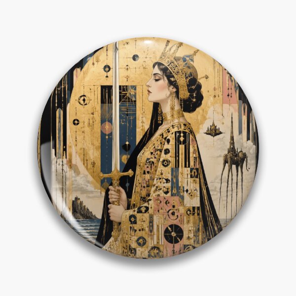 Item preview, The Queen of Swords: Sharp Wisdom designed and sold by Natalia-Vlad.