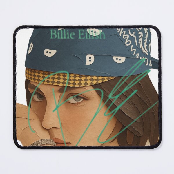 Item preview, Billie Eilish Banada Portrait | Indie Pop Music Fan Art designed and sold by ybnhstudios.