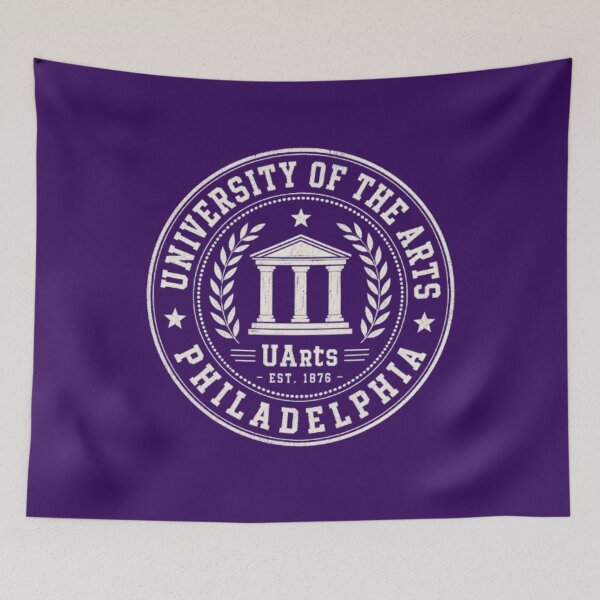 Item preview, University of the Arts Philadelphia UArts White Circular Crest designed and sold by VIBINGSCHOOL.
