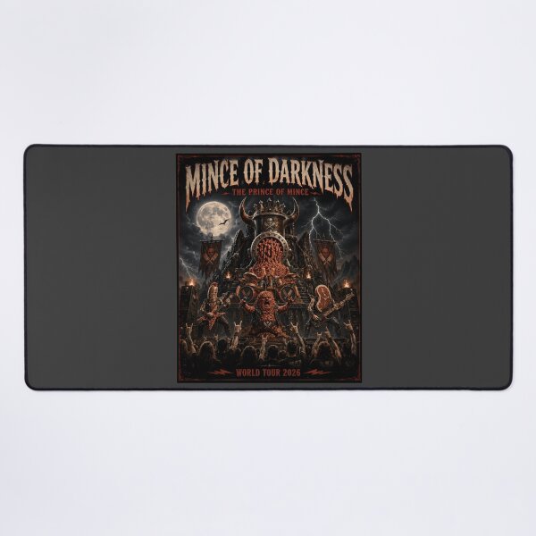 Item preview, Mince Of Darkness Funny Heavy Metal Meat Pun Shirt designed and sold by Hornace88studio.