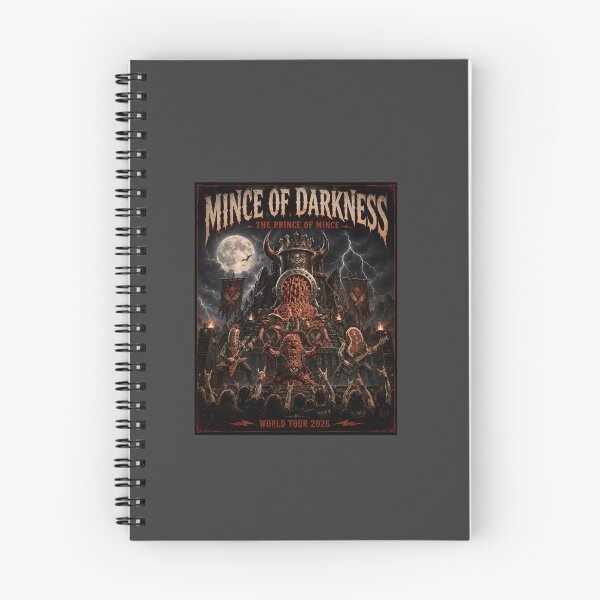 Item preview, Mince Of Darkness Funny Heavy Metal Meat Pun Shirt designed and sold by Hornace88studio.