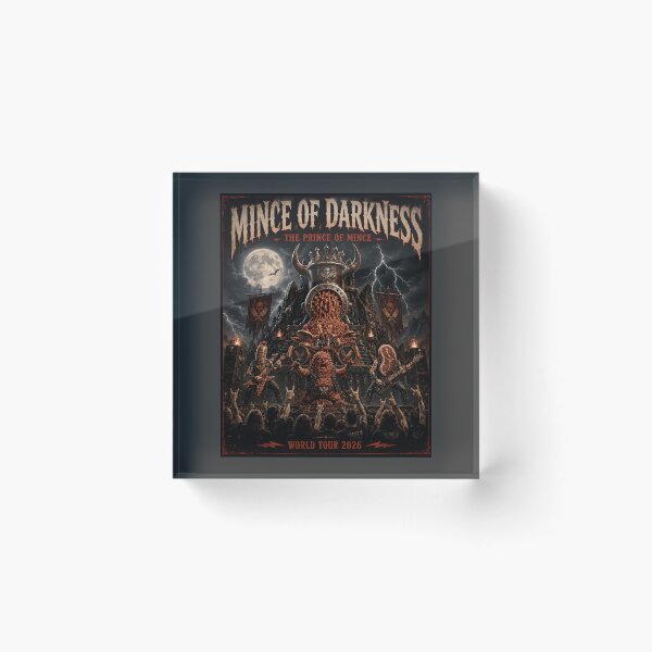 Artikelvorschau, „Mince Of Darkness“ – Lustiges Heavy-Metal-Fleisch-Wortspiel-Shirt entworfen und verkauft von Hornace88studio.