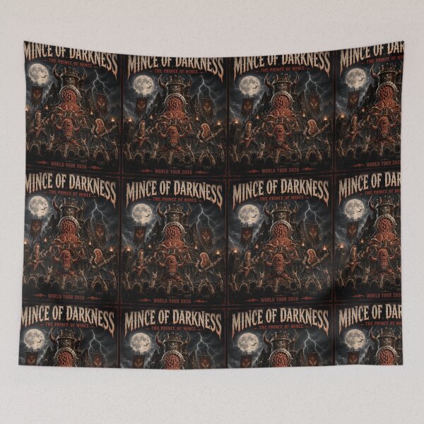 Item preview, Mince Of Darkness Funny Heavy Metal Meat Pun Shirt designed and sold by Hornace88studio.