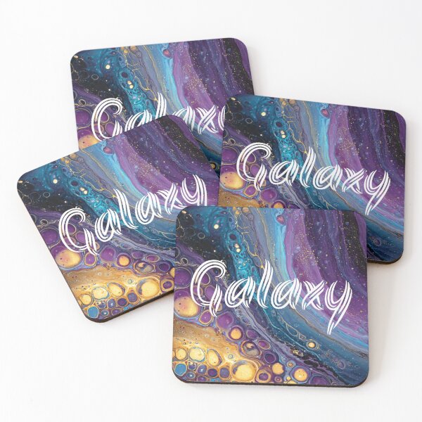 Item preview, Galaxy Script Typography Fluid Art designed and sold by Cern Design.