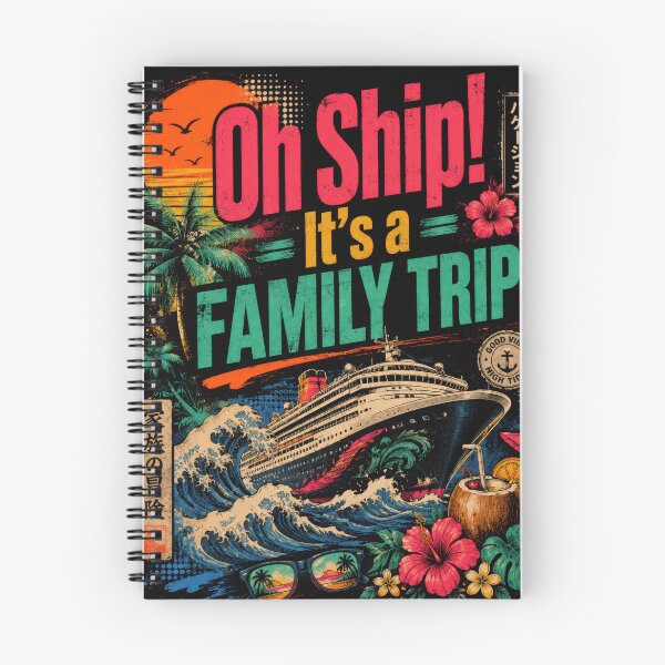 Item preview, Oh Ship! Family Cruise Vacation 2026 Trip designed and sold by Artistikastore.