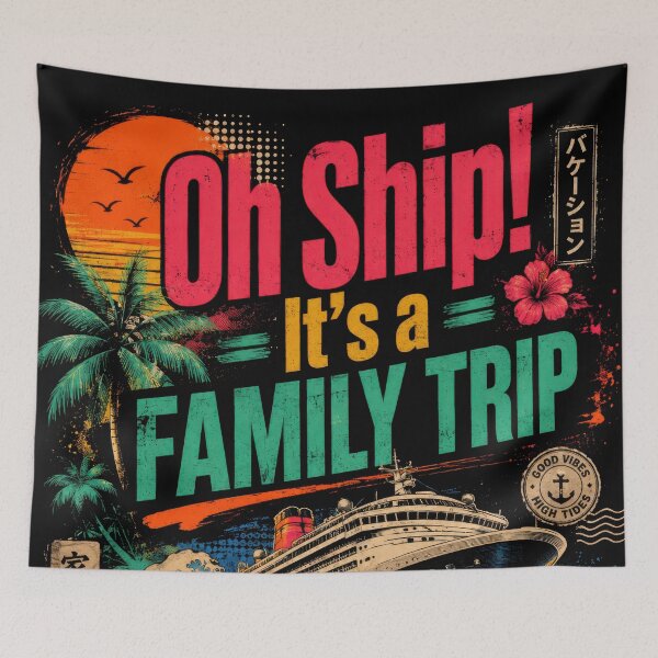 Item preview, Oh Ship! Family Cruise Vacation 2026 Trip designed and sold by Artistikastore.