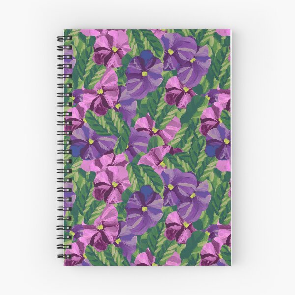 Item preview, Pansy Spring Color-Way Print designed and sold by Michael Mercado Jr. Design.