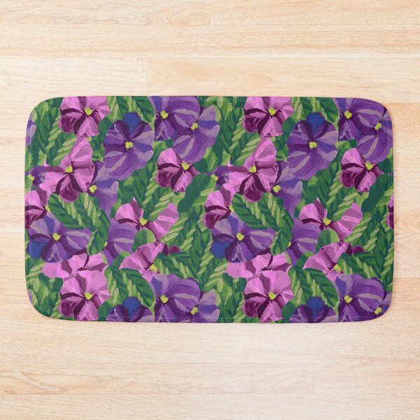 Item preview, Pansy Spring Color-Way Print designed and sold by Michael Mercado Jr. Design.