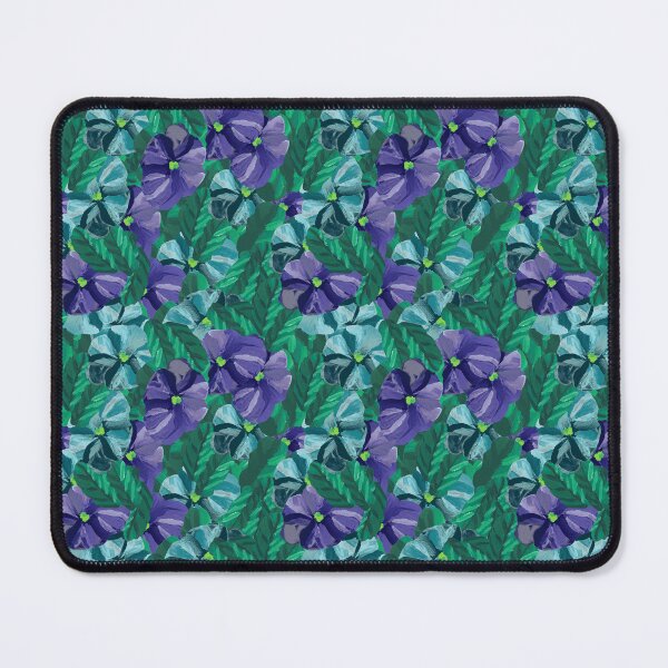 Item preview, Pansy Winter Color-Way Print designed and sold by Michael Mercado Jr. Design.