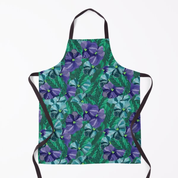 Item preview, Pansy Winter Color-Way Print designed and sold by Michael Mercado Jr. Design.