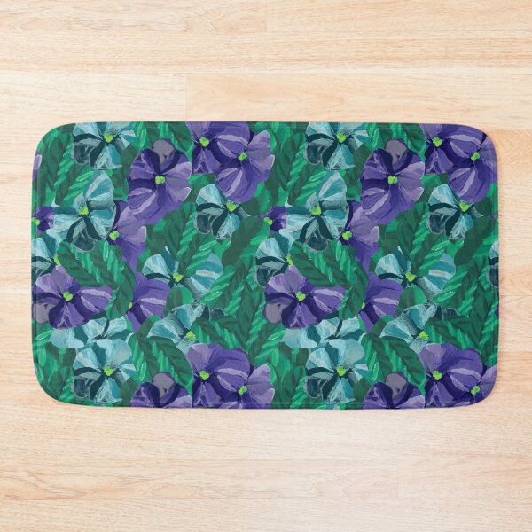 Item preview, Pansy Winter Color-Way Print designed and sold by Michael Mercado Jr. Design.