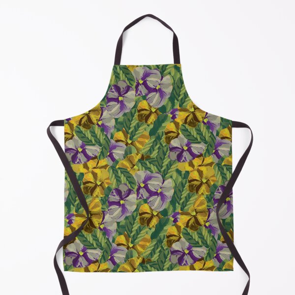 Item preview, Pansy Summer Color-Way Print designed and sold by Michael Mercado Jr. Design.