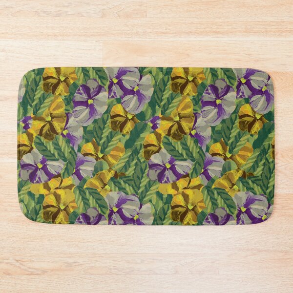 Item preview, Pansy Summer Color-Way Print designed and sold by Michael Mercado Jr. Design.