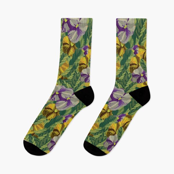 Item preview, Pansy Summer Color-Way Print designed and sold by Michael Mercado Jr. Design.