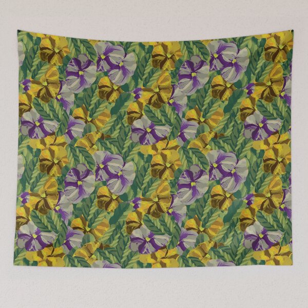 Artikelvorschau, Pansy Sommerfarben-Print entworfen und verkauft von Michael Mercado Jr. Design.