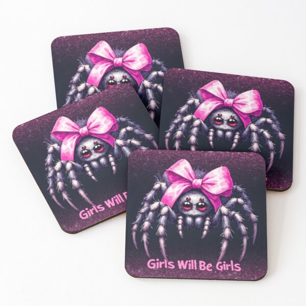 Item preview, Girls Will Be Girls Spider1 designed and sold by Squeekie D's Silly Tees.