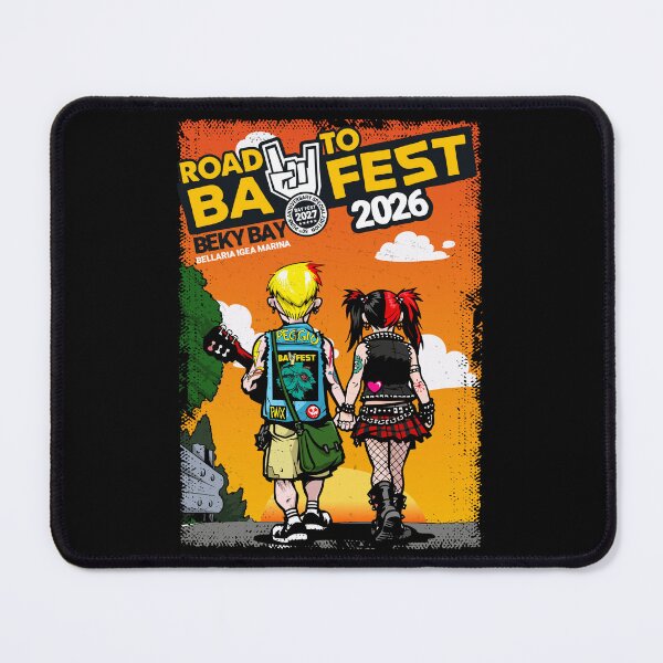 Item preview, Road to Bay Fest 2026 - Punk Rock Festival Beky Bay Italy V2 designed and sold by rockfanatic.