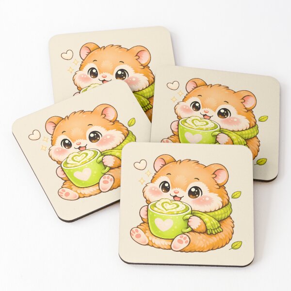 Item preview, Matcha Hamster ?? Cute Kawaii Matcha Lover designed and sold by Pick'n Quick.