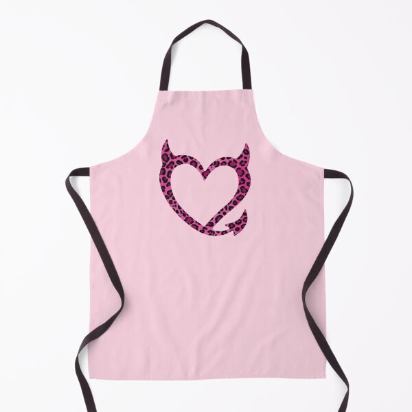 Item preview, bgc devil heart pink cheetah designed and sold by trinketgal.
