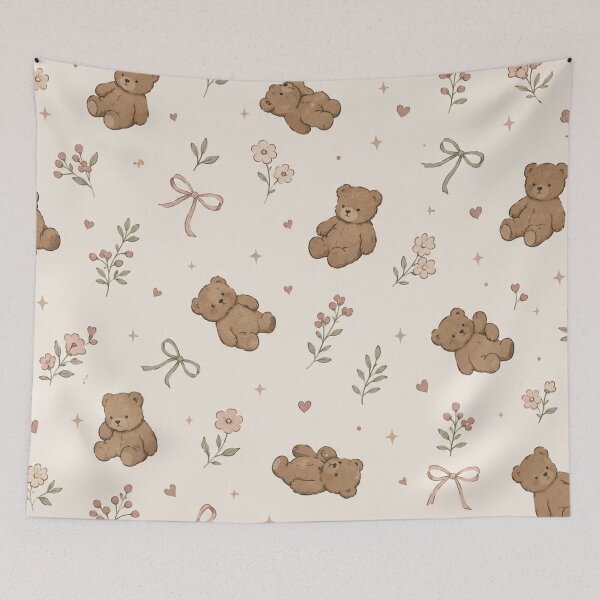 Item preview, Teddy bears pink designed and sold by KassiesKreation.