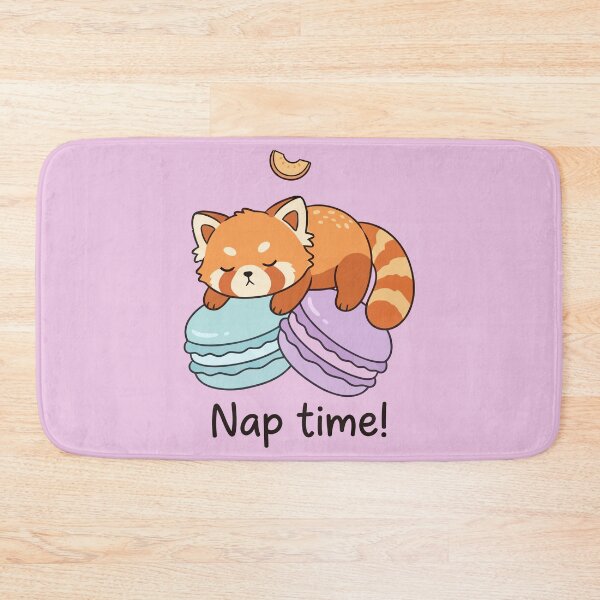 Item preview, Cute Red Panda Nap Time Macaron Sweet Dessert designed and sold by Amir Faysal.