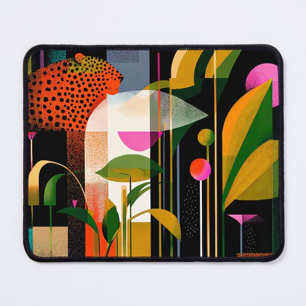 Item preview, Tropical Leaves And Exotic Tiger Pop Art-Style designed and sold by DEC02.