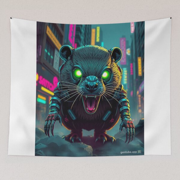 Item preview, Zombeavers Neon Horror Monster Design designed and sold by MystiColo.