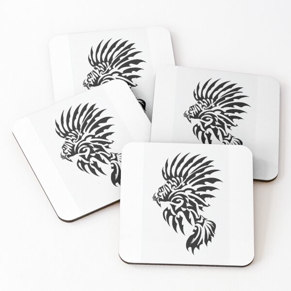 Item preview, Lionfish tribal art designed and sold by ExpressoJungle.