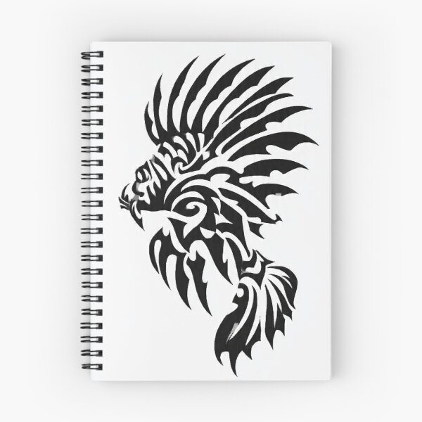 Item preview, Lionfish tribal art designed and sold by ExpressoJungle.