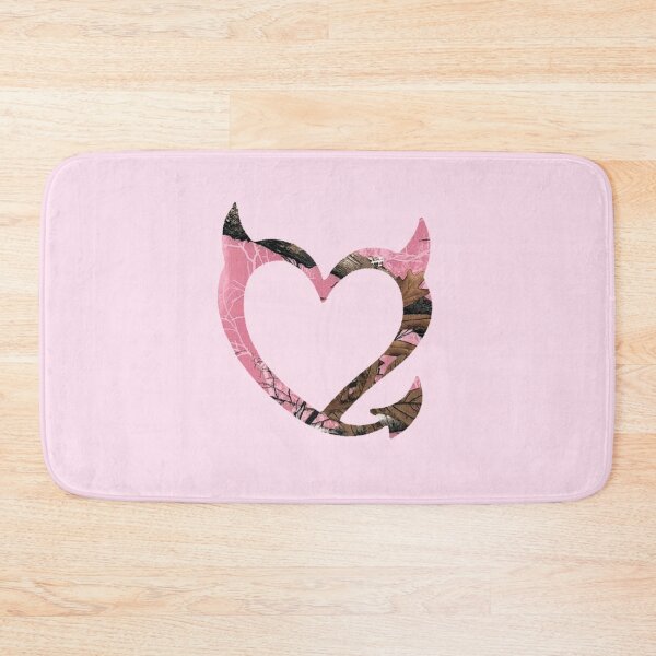 Item preview, bgc devil heart pink real camo designed and sold by trinketgal.
